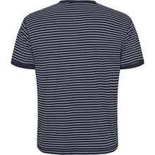 Load image into Gallery viewer, North 56.4 Striped Grandad Tee Tall 21340T K
