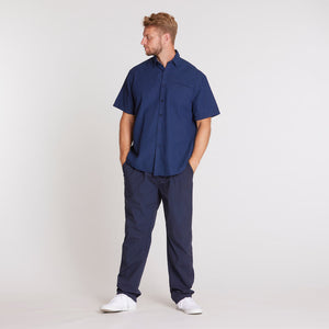 North 56.4 navy blue short sleeve shirt