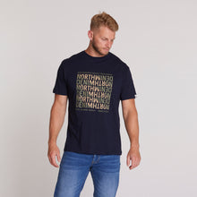Load image into Gallery viewer, North 56.4 navy t-shrt tall fit
