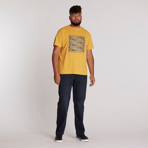 North 56.4 yellow t-shirt tall fit