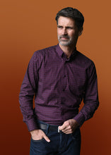 Load image into Gallery viewer, Henderson long sleeve purple shirt
