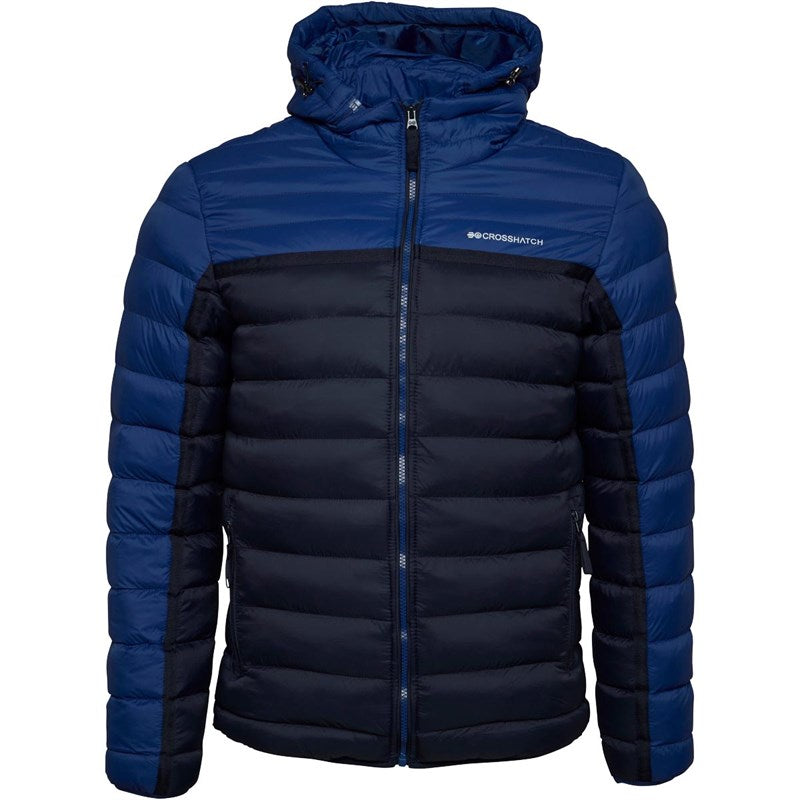 Crosshatch Padded Jacket Pyffan R Leaders Menswear