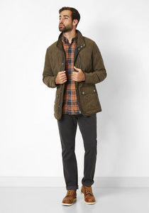 Redpoint taupe casual jacket