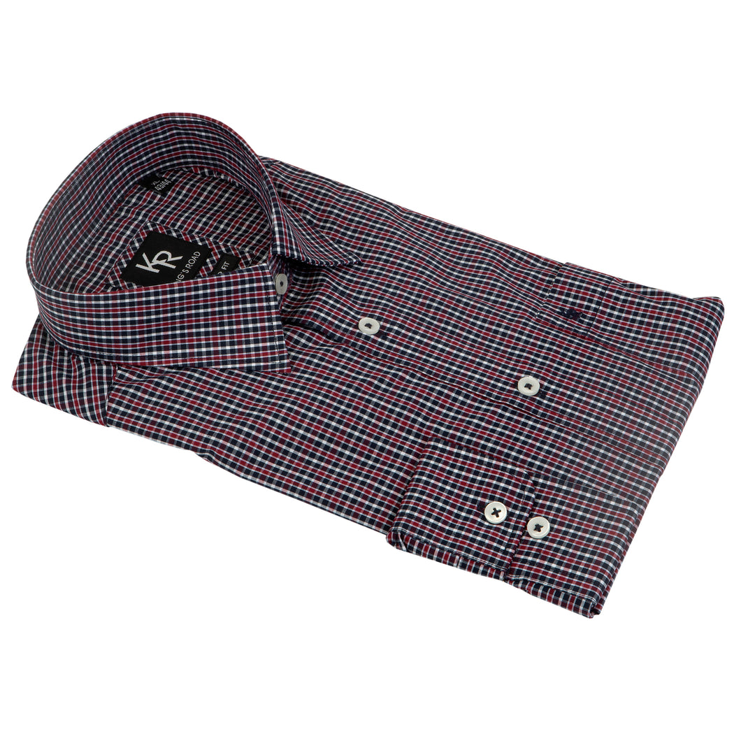 Kings Road check shirt long sleeves