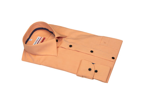 Marvelis pure cotton orange shirt