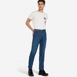 Wrangler Texas Mid Blue Denim Jeans