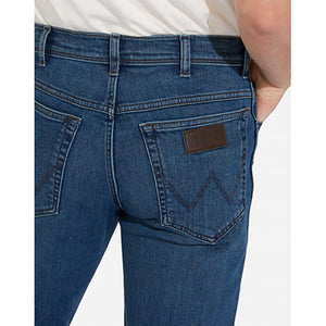 Wrangler Texas Mid Blue Denim Jeans