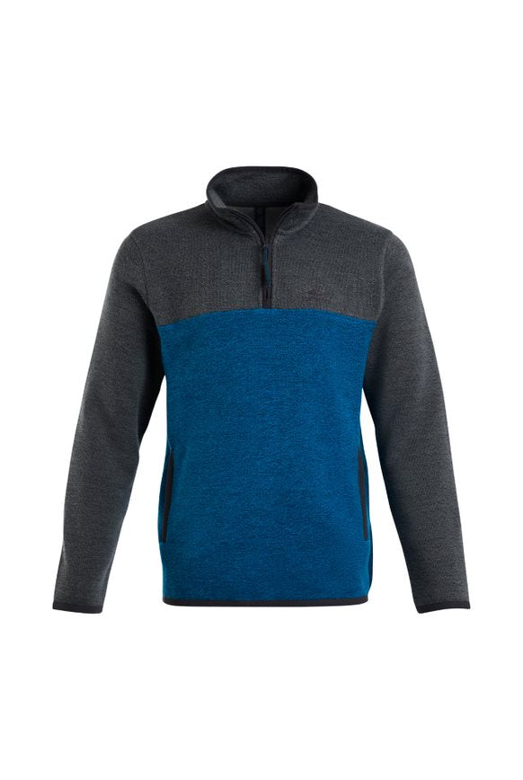 Weird Fish Berrick Recycled Polyester 1/4 Zip Fleece Sweatshirt