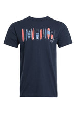 Load image into Gallery viewer, Weird Fish Boardmaster Navy T-Shirt
