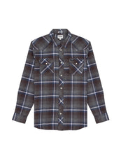 Load image into Gallery viewer, Wrangler grey and brown check shirt
