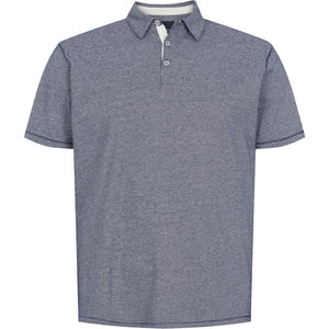 North 56.4 navy pique polo