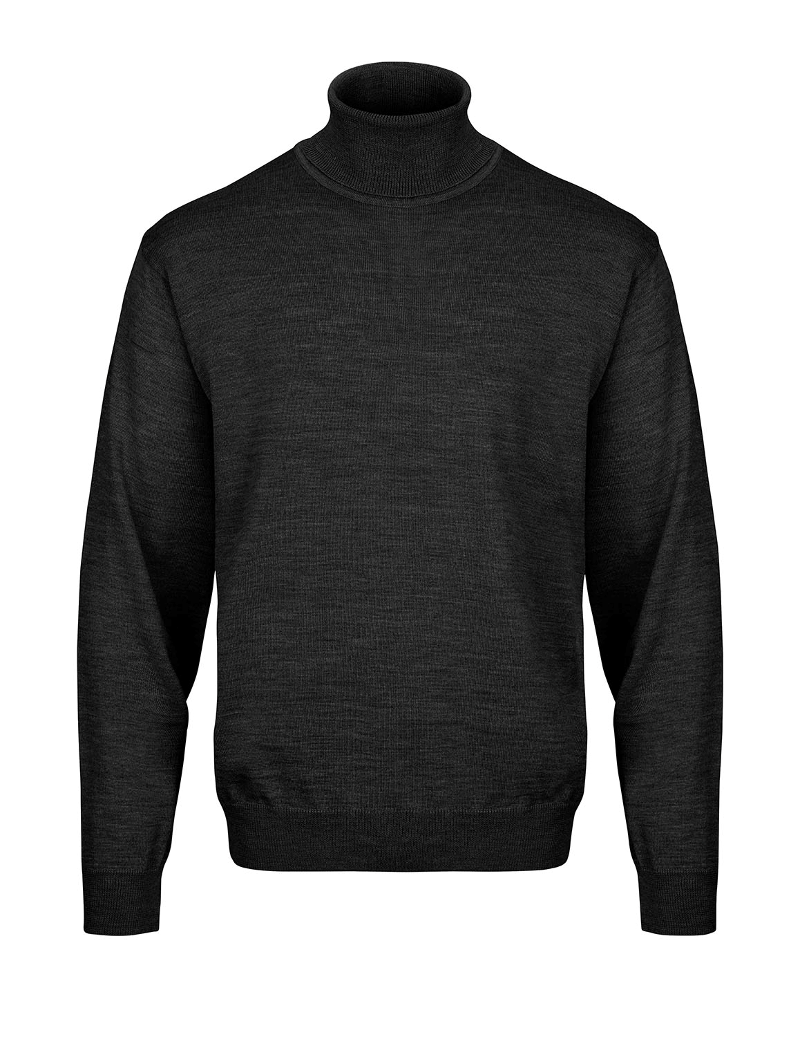 Men's white sales roll neck jumper