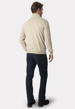 Load image into Gallery viewer, Brook Taverner light beige 1/4 zip sweater

