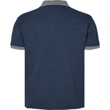 Load image into Gallery viewer, North 56.4 navy pique polo with embroidery
