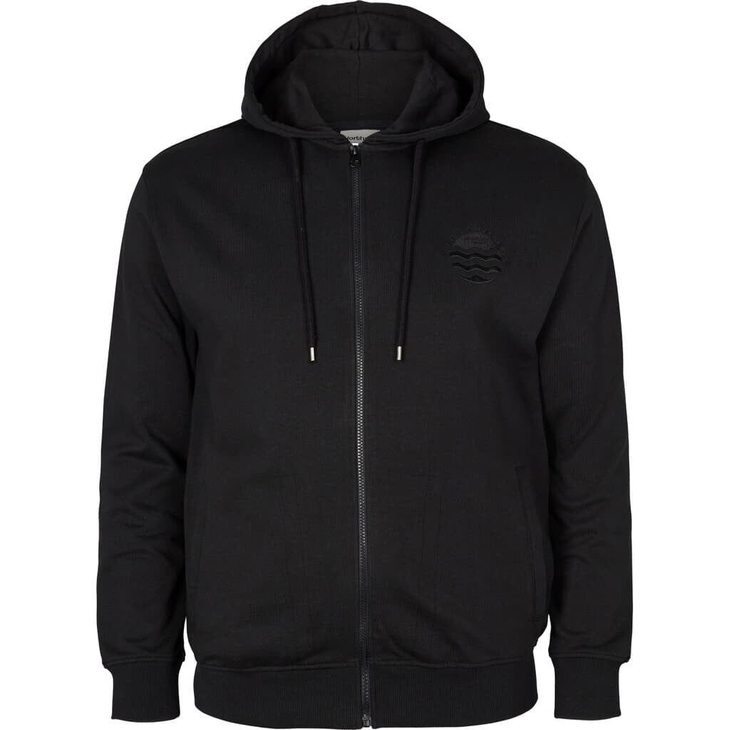 North 56.4 Black Sustainable Hooded Sweatshirt