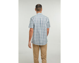 Double Two Check Shirt 1028 R