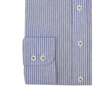 Load image into Gallery viewer, Double Two Lifestyle blue striped shirt
