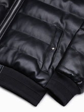 Load image into Gallery viewer, Ombre black bomber jacket
