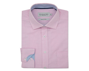 Double Two 100% cotton pink shirt