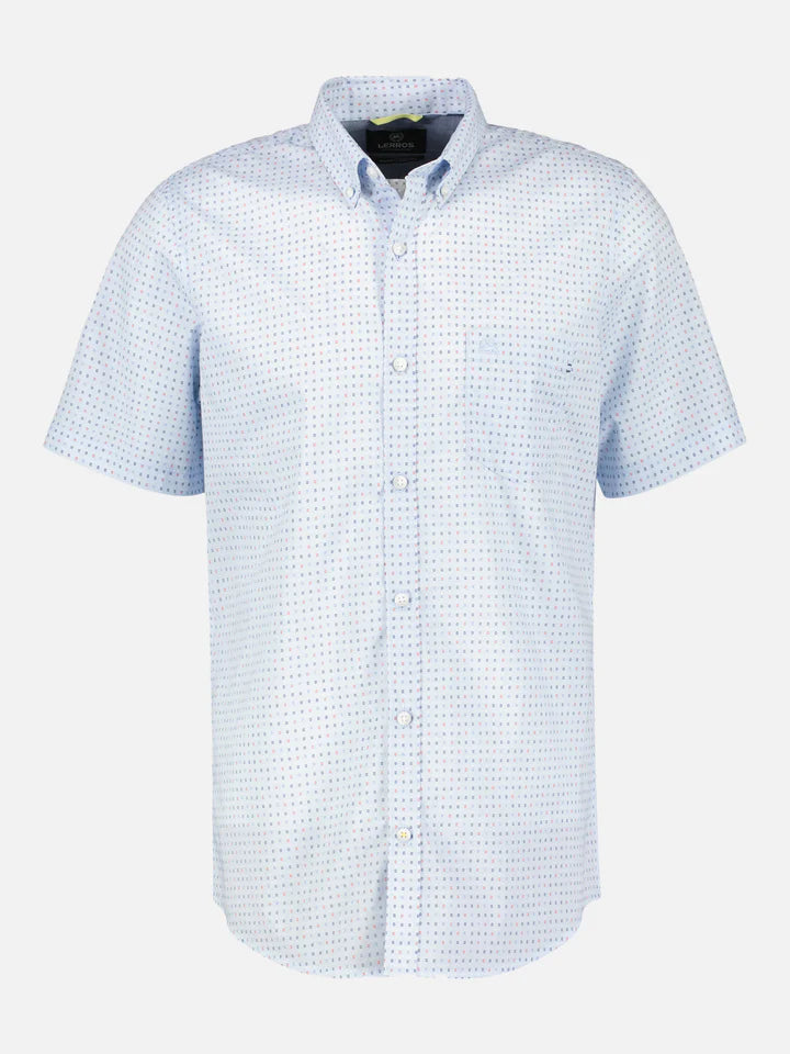 Lerros light blue short sleeve shirt