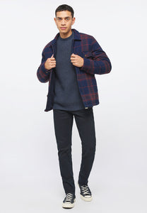 Mustang check shirt jacket