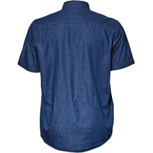 Load image into Gallery viewer, North 56.4 Denim Short Sleeve Shirt K
