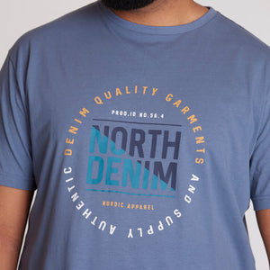 North 56.4 blue t-shirt tall fit