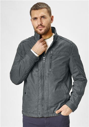 Redpoint grey blouson jacket 100% cotton