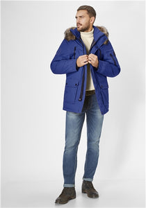 Redpoint blue eco-friendly parka jacket
