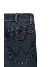 Load image into Gallery viewer, Wrangler Texas Slim Navy Jeans
