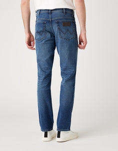 Wrangler Texas Slim Mid Blue Jeans