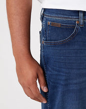 Load image into Gallery viewer, Wrangler Texas Slim Dark Blue Epic Soft Jeans
