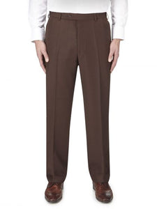 Skopes brown trousers flexi-waist