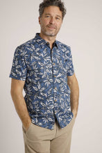 Load image into Gallery viewer, Weird Fish navy short sleeve shirt
