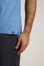 Load image into Gallery viewer, Weird Fish blue pique polo
