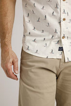 Load image into Gallery viewer, Weird Fish off white short sleeve shirt
