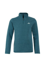 Load image into Gallery viewer, Weird Fish Stowe recycled polyester green 1/4 zip fleece sweatshirt
