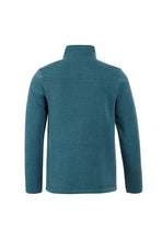 Load image into Gallery viewer, Weird Fish Stowe recycled polyester green 1/4 zip fleece sweatshirt
