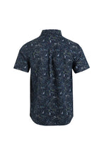 Load image into Gallery viewer, Weird Fish navy short sleeve shirt
