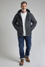 Load image into Gallery viewer, Weird Fish Wilton Lined Hoody Black
